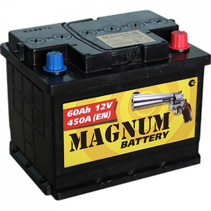 Автомобильный аккумулятор MAGNUM 60 Ач обратная полярность L2 6CT-60.0